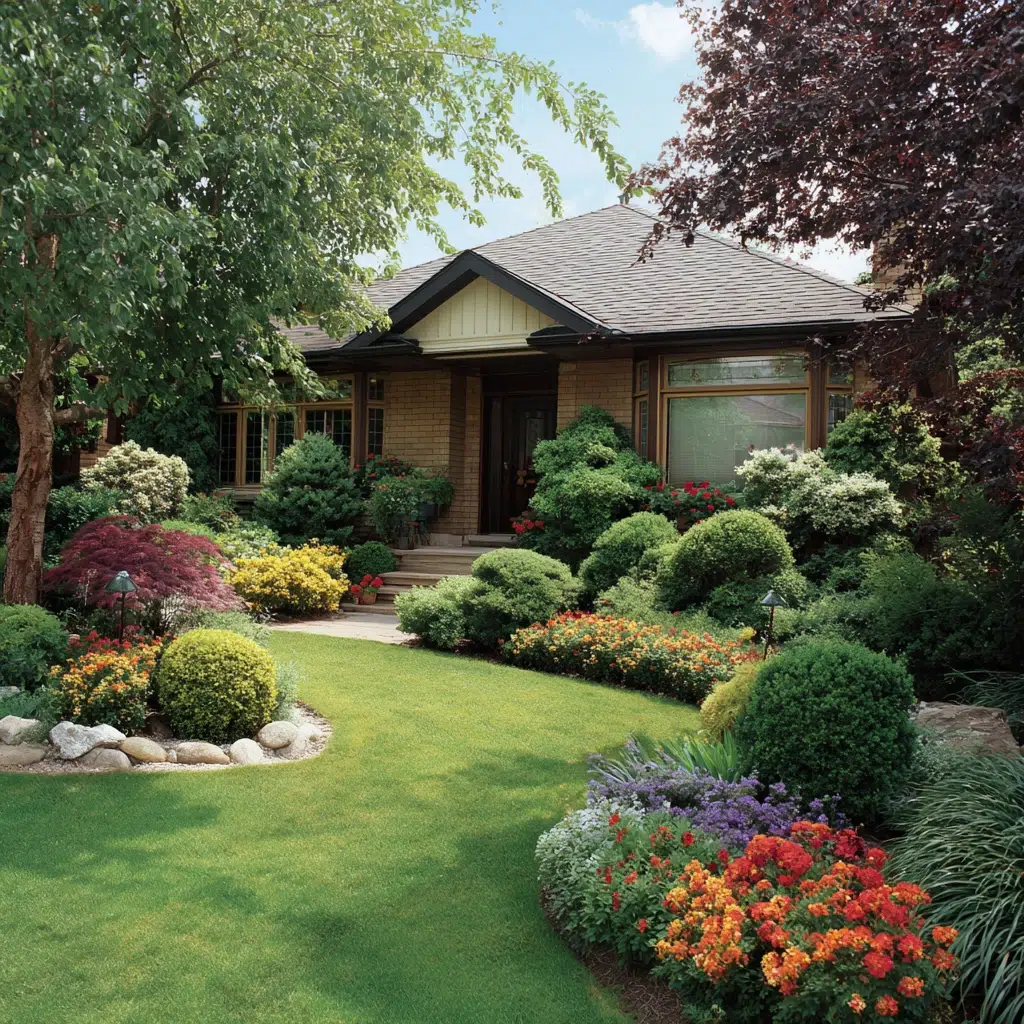 Front Yard Landscaping Ideas: Smart Shrub and Bush Placement