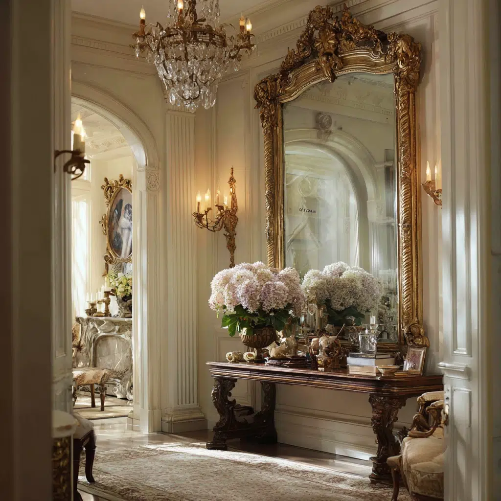 Italian Home Decor Ideas: Ornate Mirrors Expand and Brighten Spaces