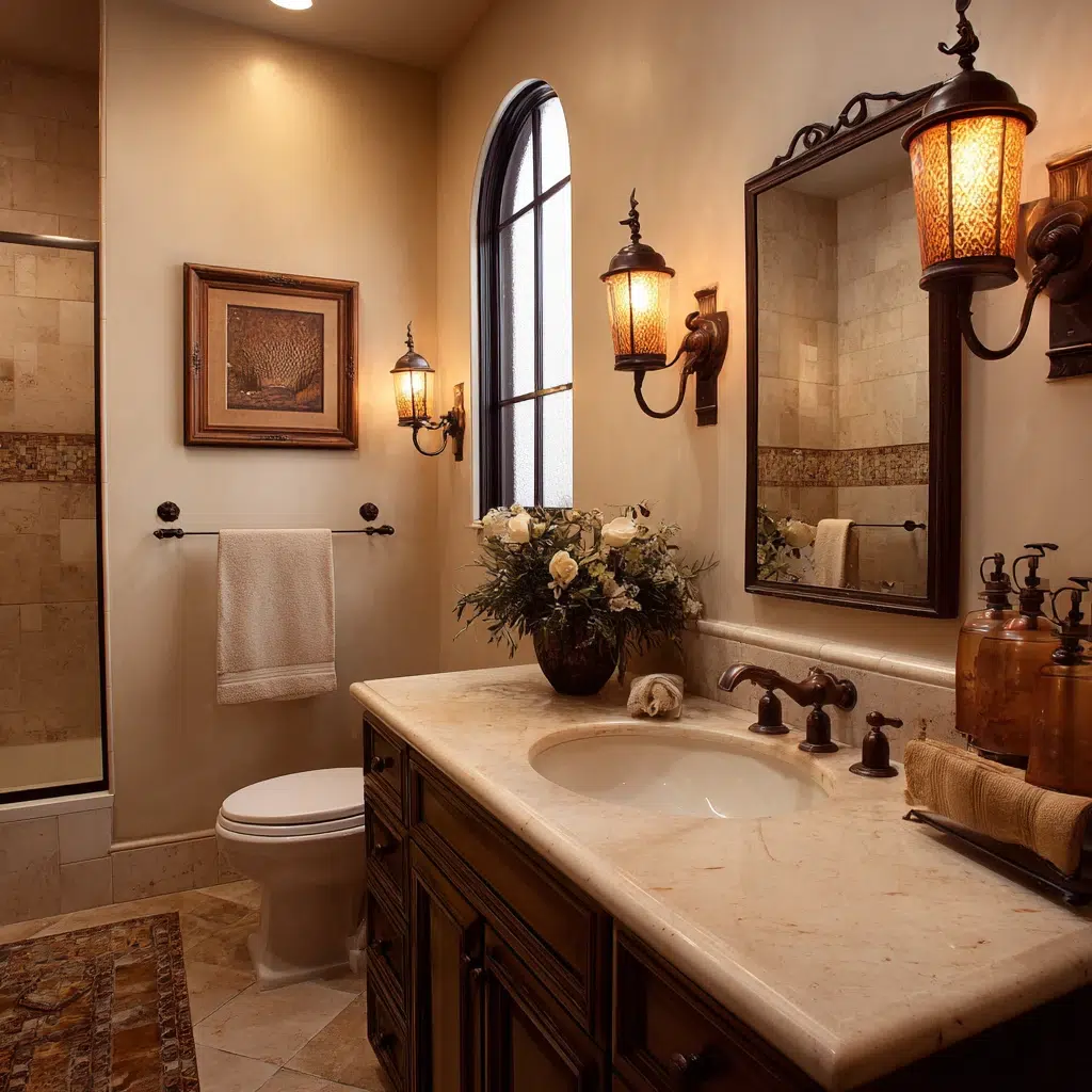 Stunning Scottish Bathroom Ideas: Bronze and Copper Fixtures