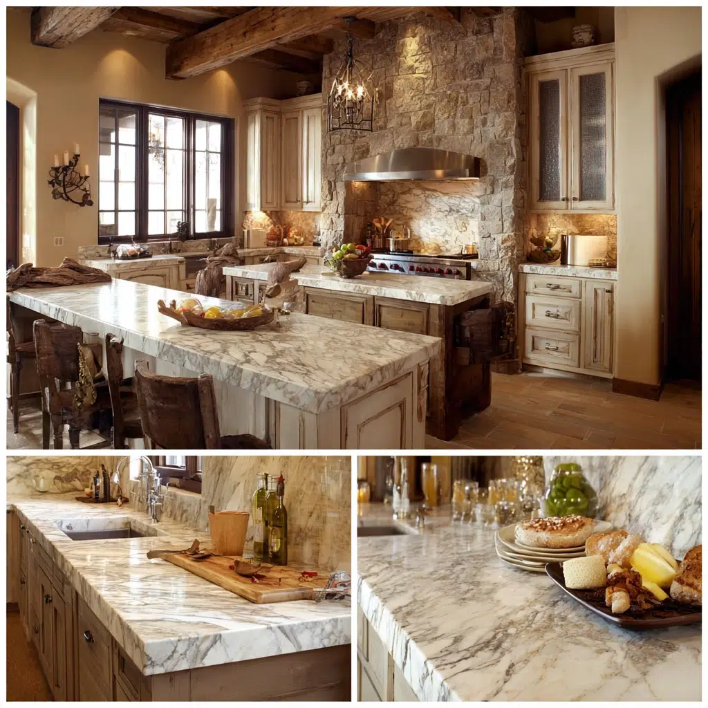 Italian Home Decor Ideas: Stone Countertops for Your Kitchen