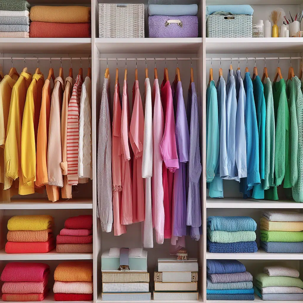Closet Design Ideas: Organize by Color