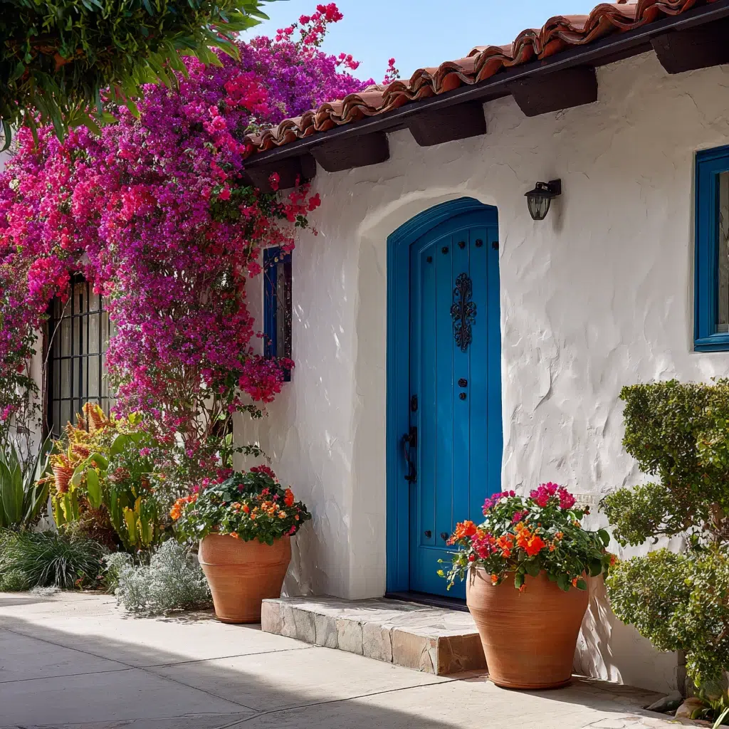 Best Blue Front Door Colors: Mediterranean Blue: Vibrant & Inviting