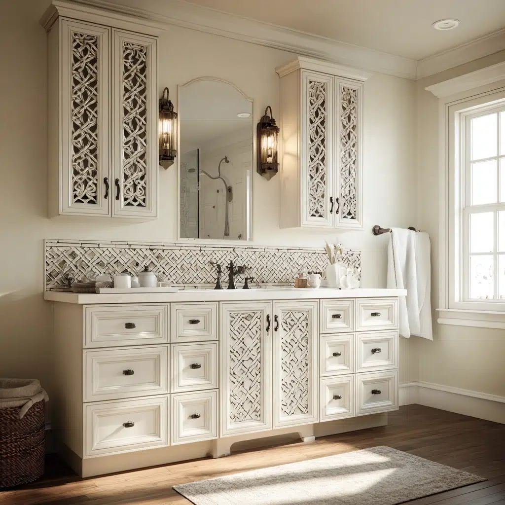 Stunning Scottish Bathroom Ideas: Celtic Knot Hardware Details