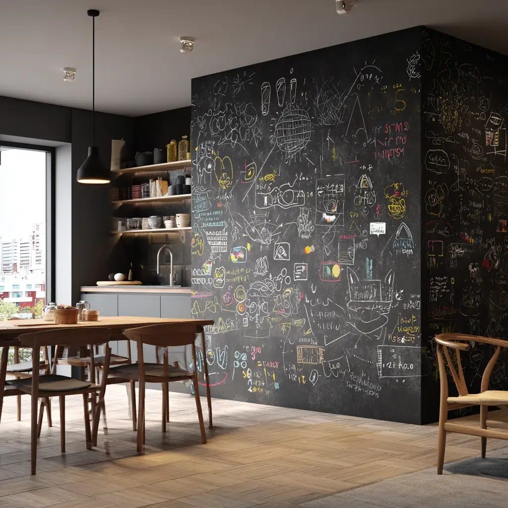 Chic Black Accent Wall Ideas: Creative Canvas