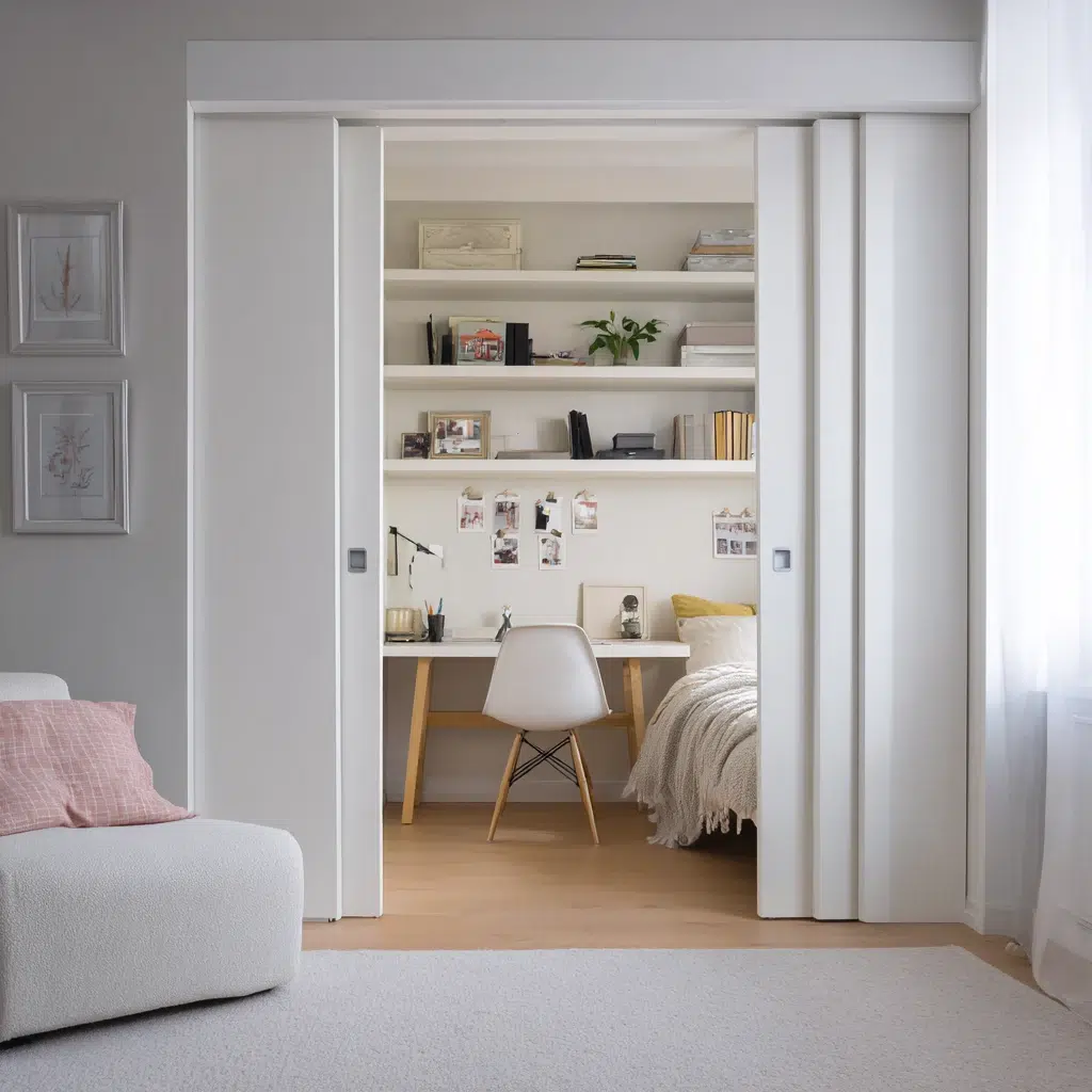 Closet Door Ideas: Magnetic Doors: Hidden Functionality