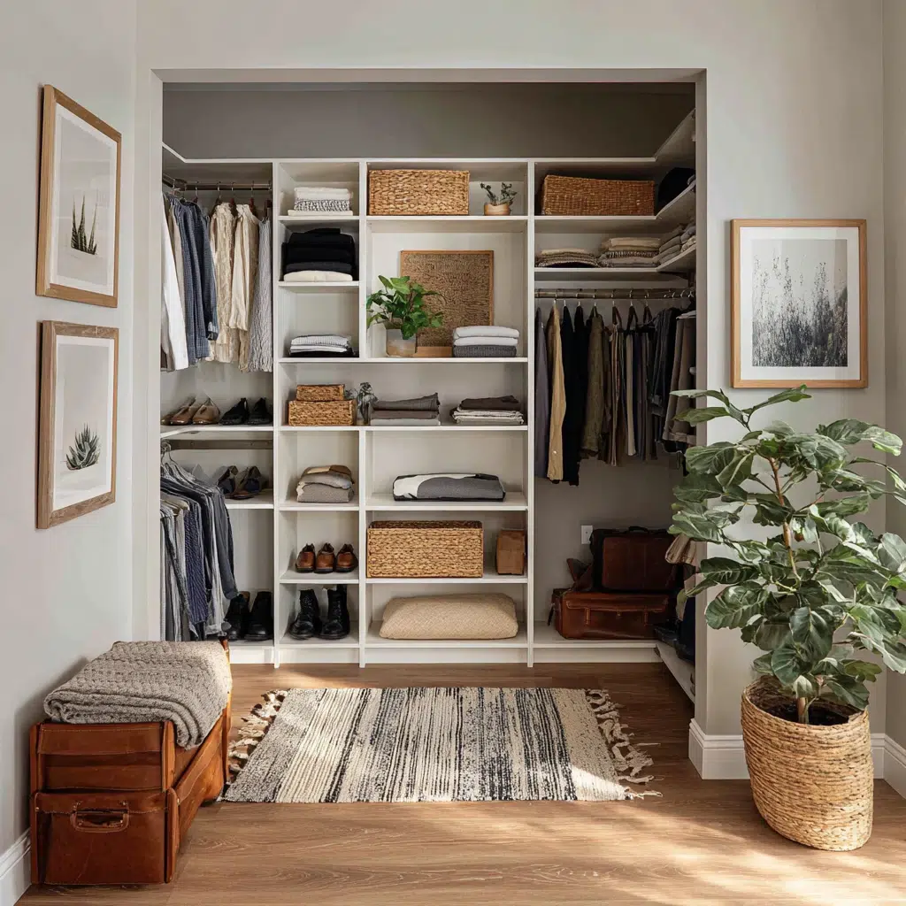 Closet Design Ideas: Personalize with Decor