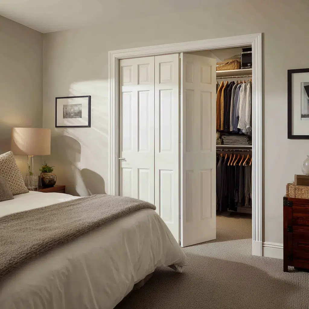 Closet Door Ideas: Bi-Fold Doors: The Practical Space Saver