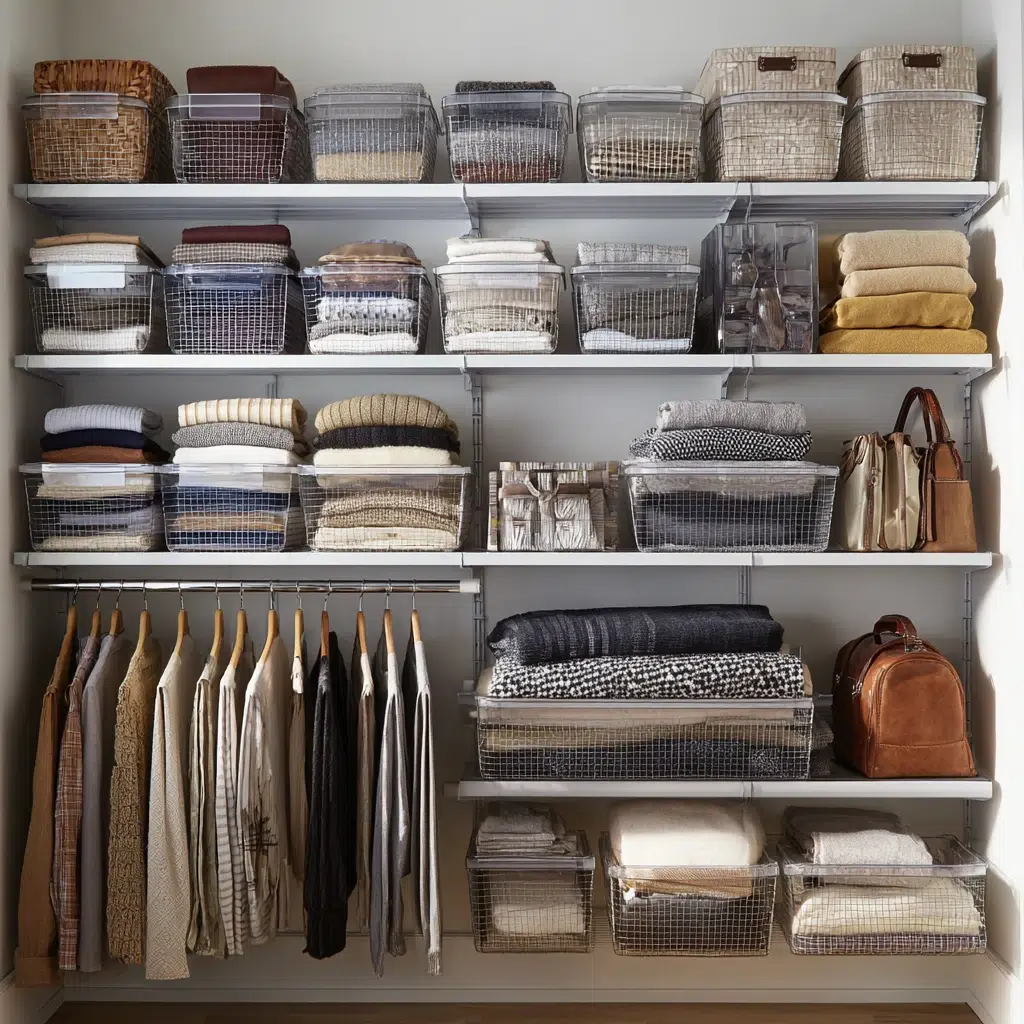 Closet Design Ideas: Master the Art of Shelf Organization