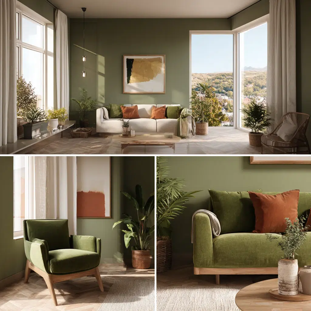 Italian Home Decor Ideas: Olive Green Brings the Italian Countryside Inside