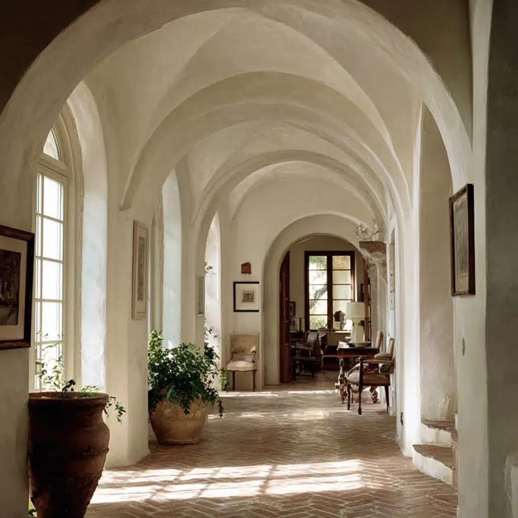 Italian Home Decor Ideas: Arched Doorways and Windows Create Romance