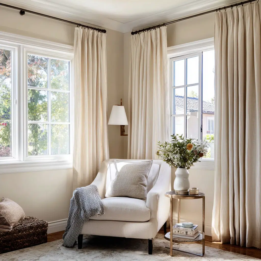 Cheap and Easy Home Improvement Ideas: Curtains: The Unsung Heroes of Home Decor