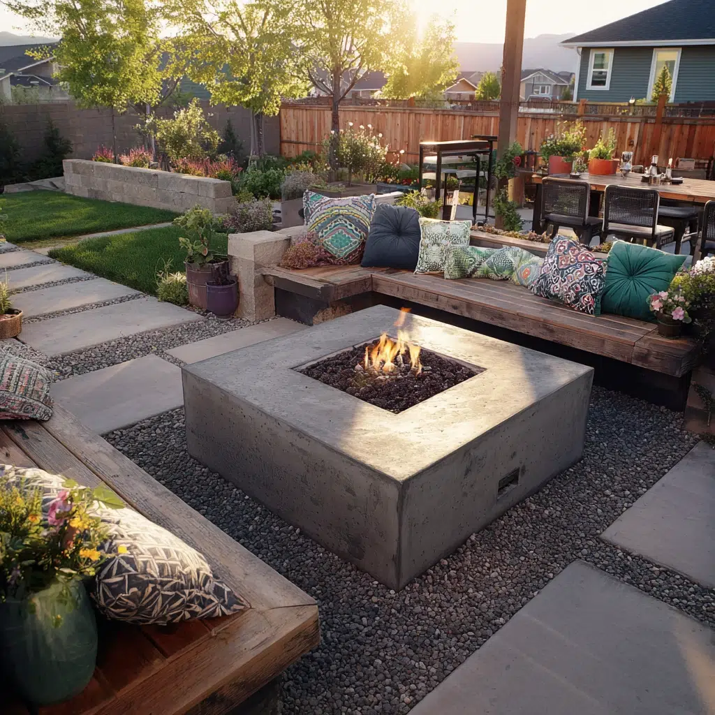 Concrete Patio Ideas: Fire Pit Fun: Gather 'Round, Marshmallow Roasters!