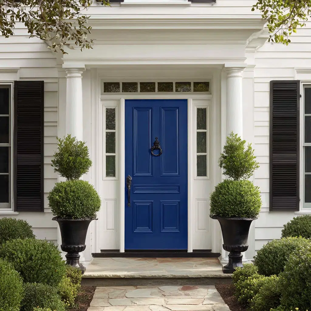 Best Blue Front Door Colors: Royal Blue: Regal & Resplendent