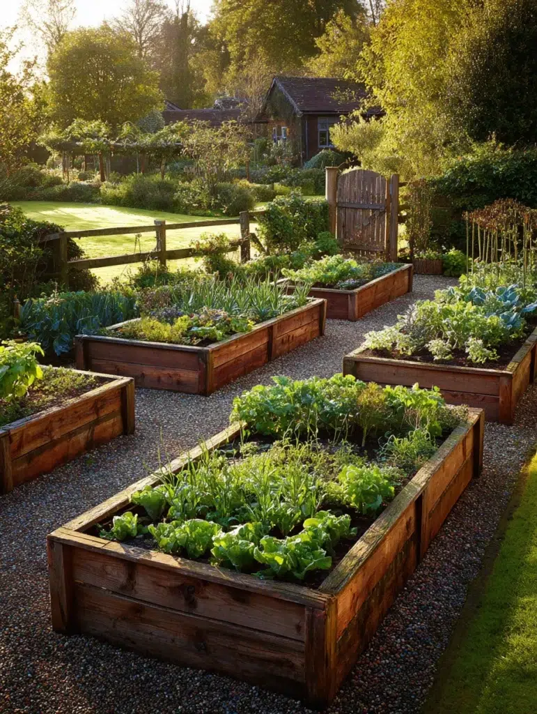 Best Raised Garden Bed Ideas: Classic Wooden Frame Beds with Clean Lines