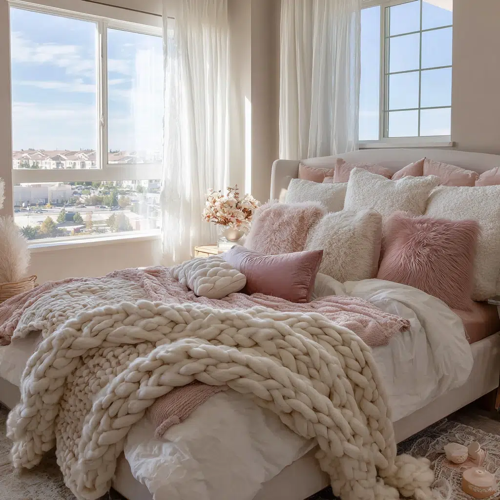 Dreamy Girly Apartment Ideas: Layer Your Bed Like a Cloud