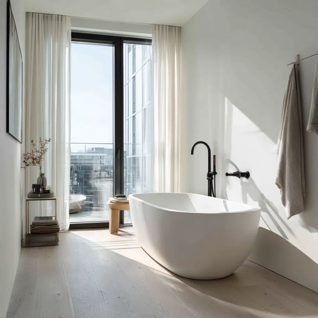 Stunning Swedish Bathroom Ideas: Add a Freestanding Bathtub