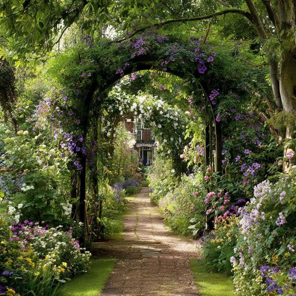 Cottage Garden Ideas: Install Garden Arches and Arbors