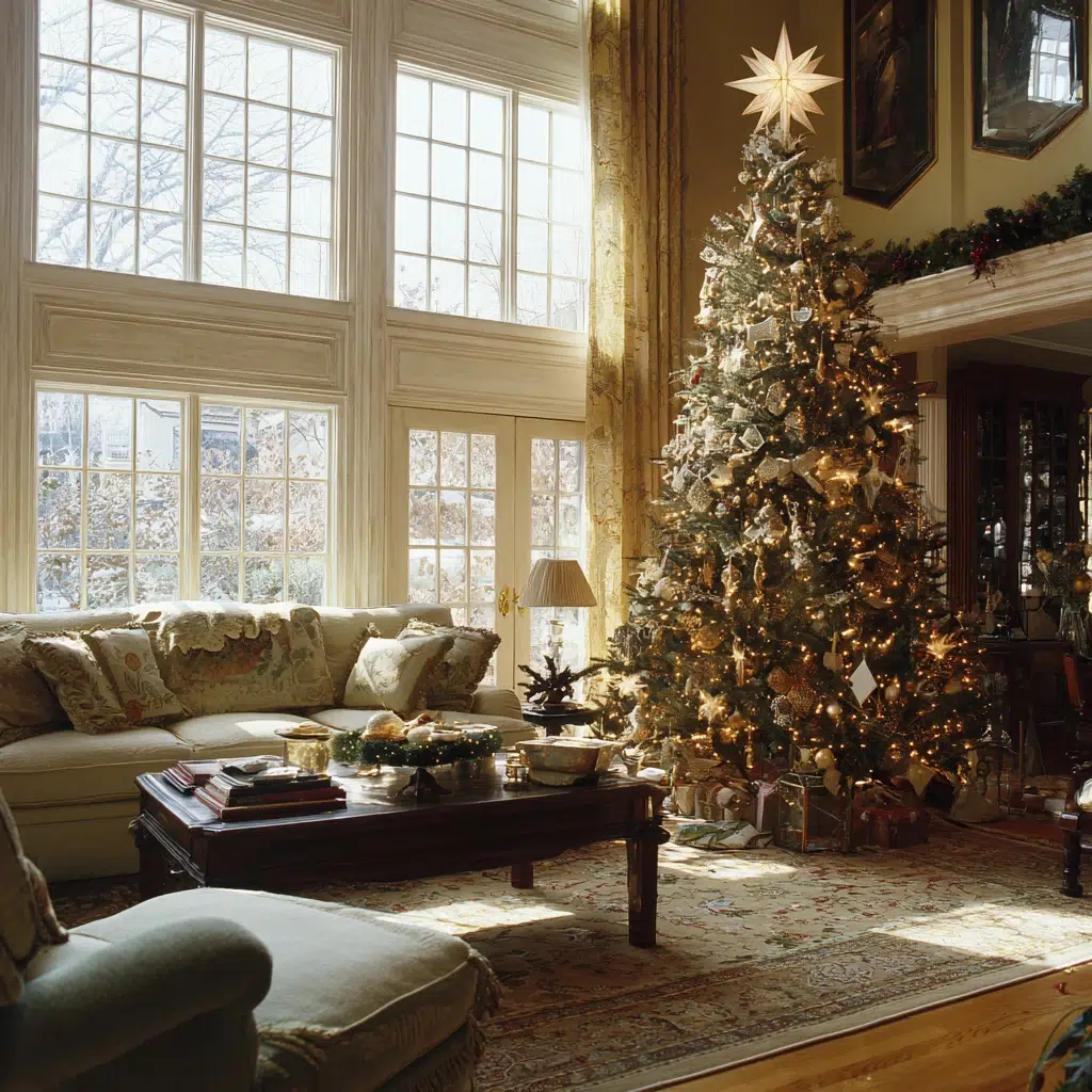 Timeless Traditional Christmas Decor Ideas: Classic Tree Topper