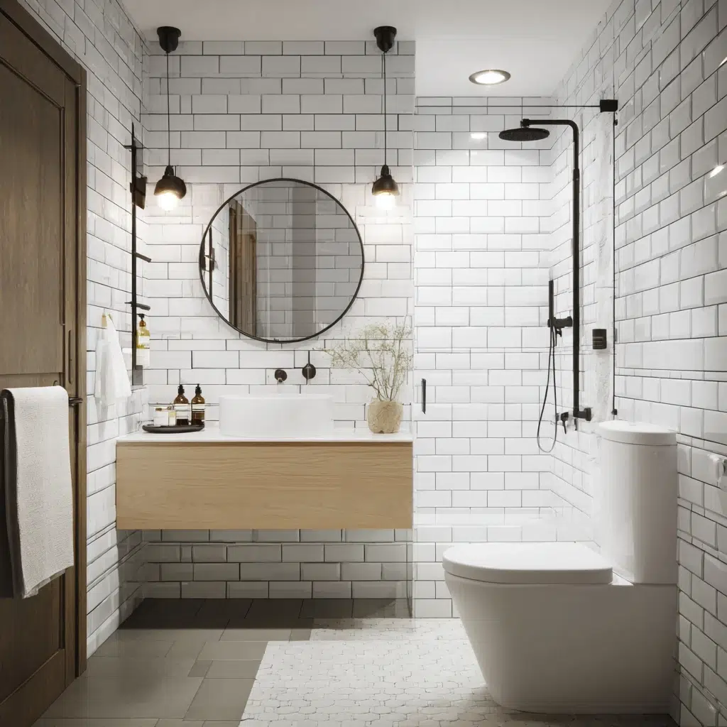 Stunning Swedish Bathroom Ideas: Choose Subway Tiles Correctly