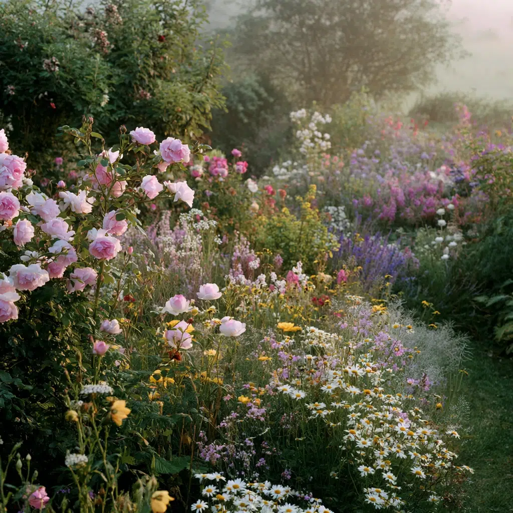 Cottage Garden Ideas: Use Pastel Color Schemes