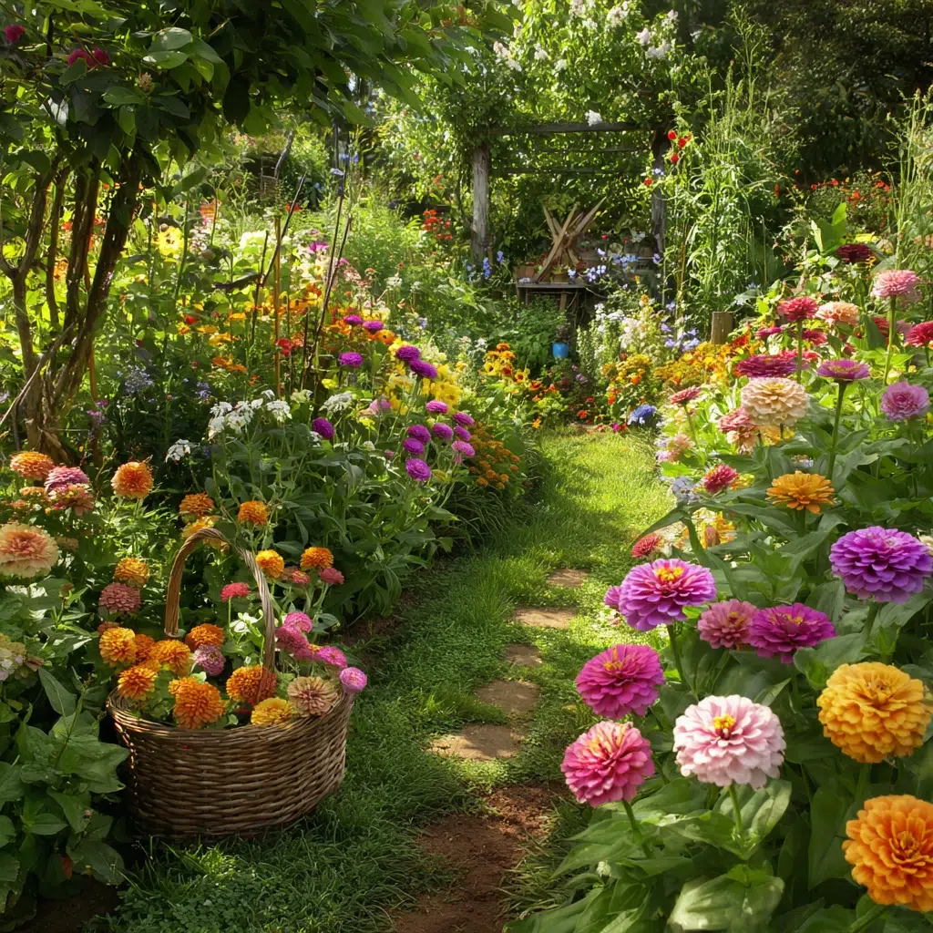 Corner Garden Ideas: Cutting Garden Corner