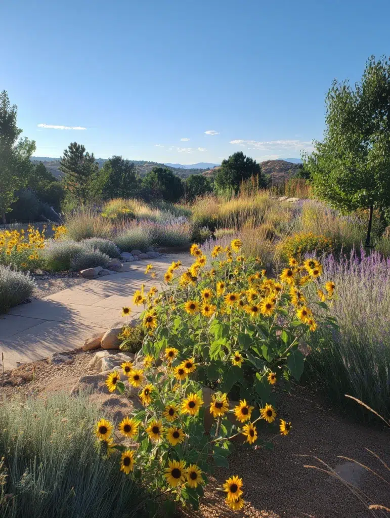 Beautiful Sunflower Garden Ideas: Design a Drought-Tolerant Xeriscape