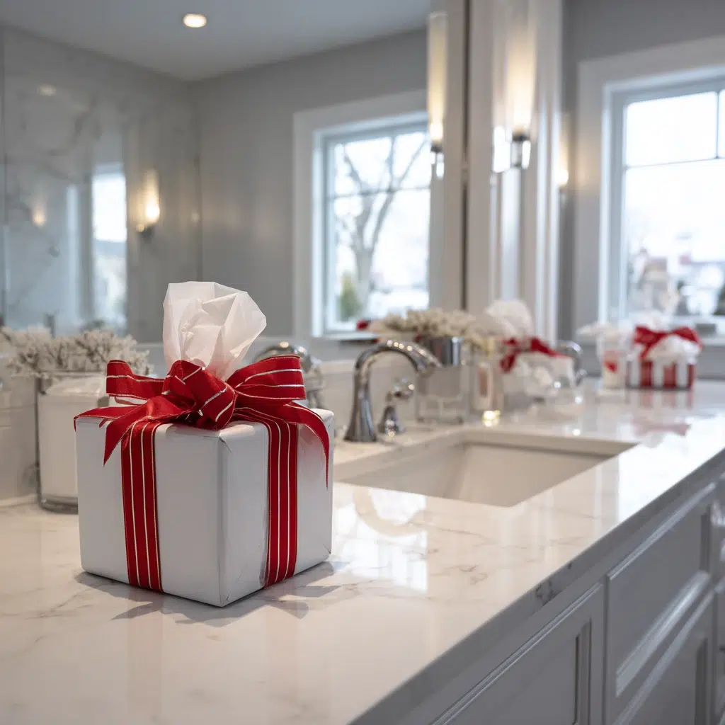 Charming Christmas Bathroom Decor Ideas: Festive Tissue Box Cover