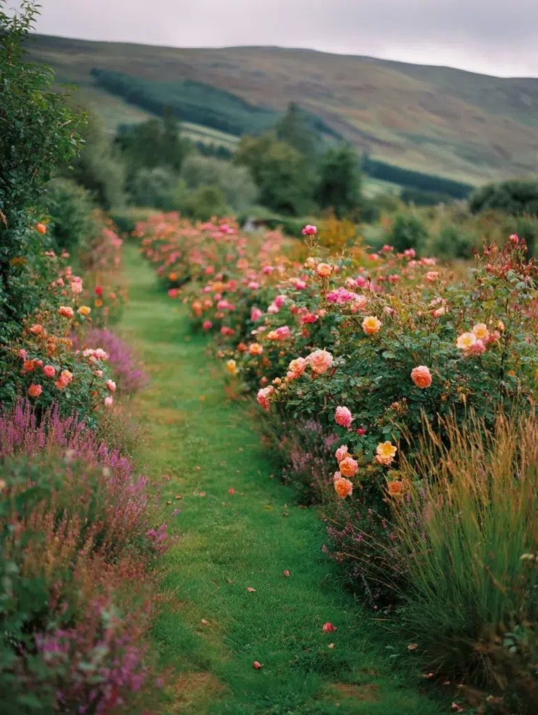 Scottish Garden Ideas: Plant a Hedge of Scottish Roses