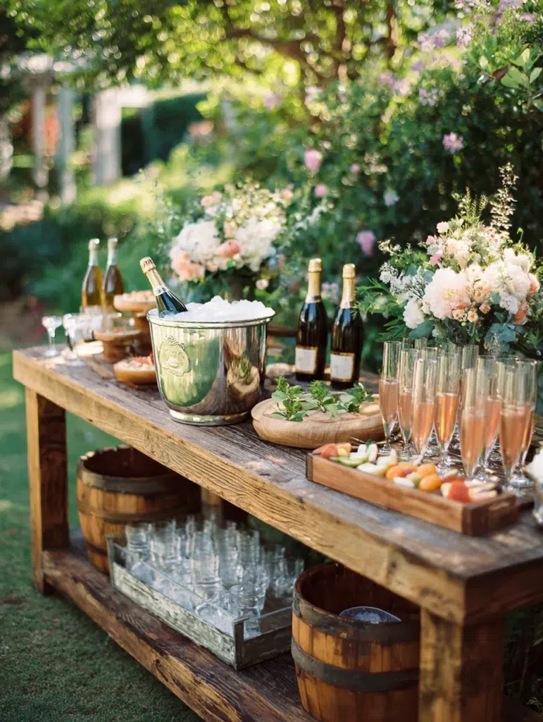 Gorgeous Garden Party Ideas: DIY Beverage Chiller Station