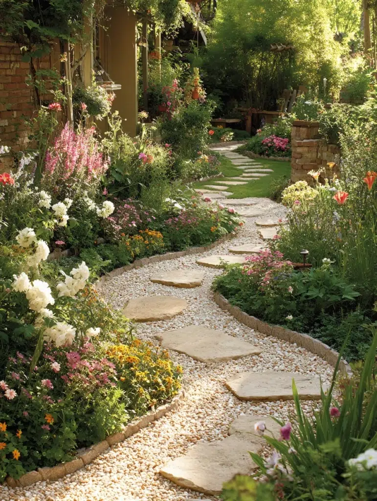 How To Create an English Cottage Garden for Your Flowers: Create Meandering Pathways That Go Nowhere Fast