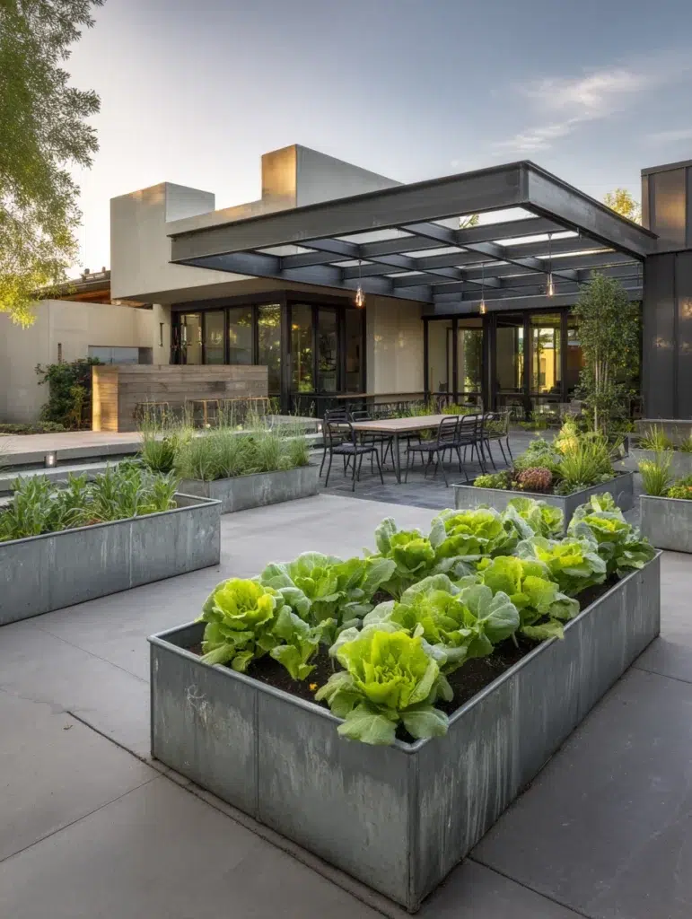 Best Raised Garden Bed Ideas: Galvanized Metal Beds for Modern Vibes