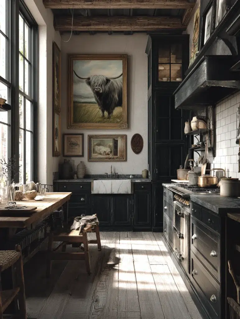 Aesthetic Scottish Kitchen Ideas: Vintage Scottish Advertising Signs