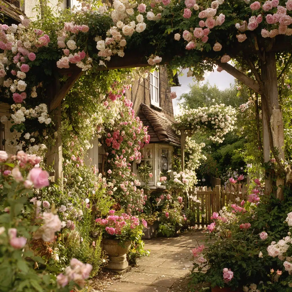 Cottage Garden Ideas: Add Climbing Roses for Vertical Drama