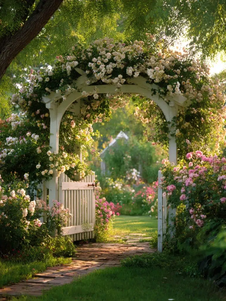 Secret Garden Ideas: Frame Entrances with Arbor Gates