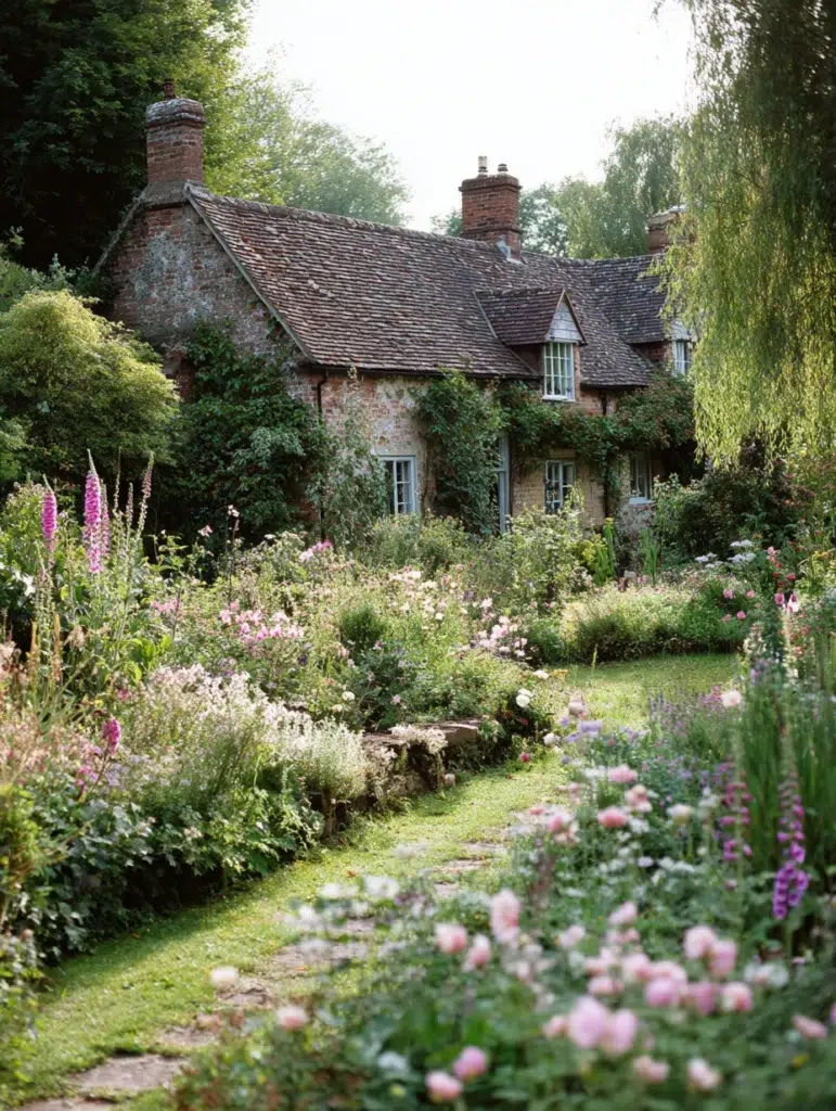 How To Create an English Cottage Garden for Your Flowers: Let Things Self-Seed (Yes, Really)