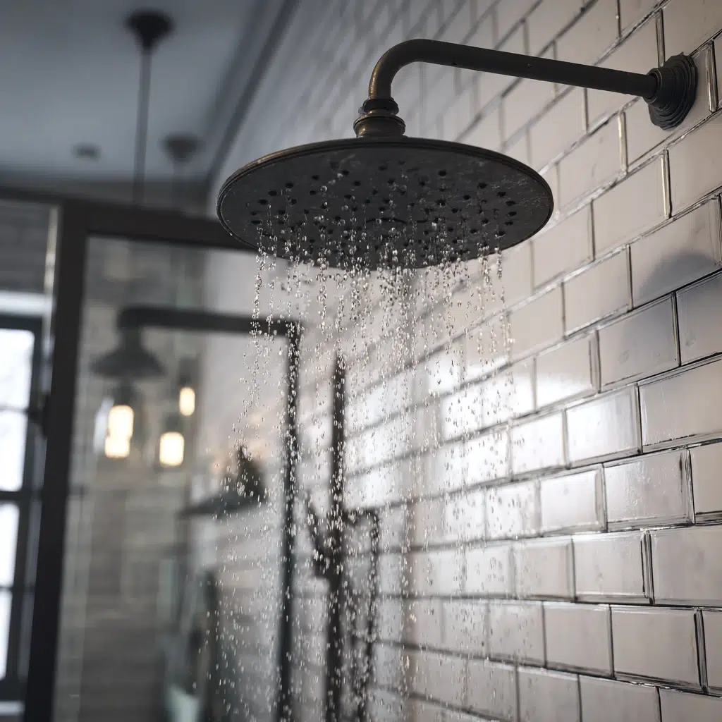 Stunning Swedish Bathroom Ideas: Install a Rainfall Showerhead