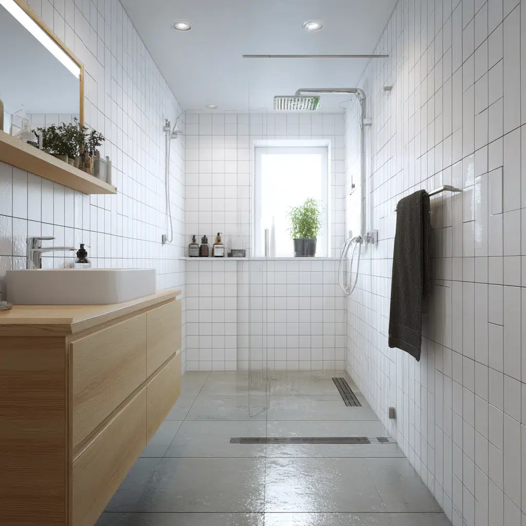 Stunning Swedish Bathroom Ideas: Create a Wet Room Design