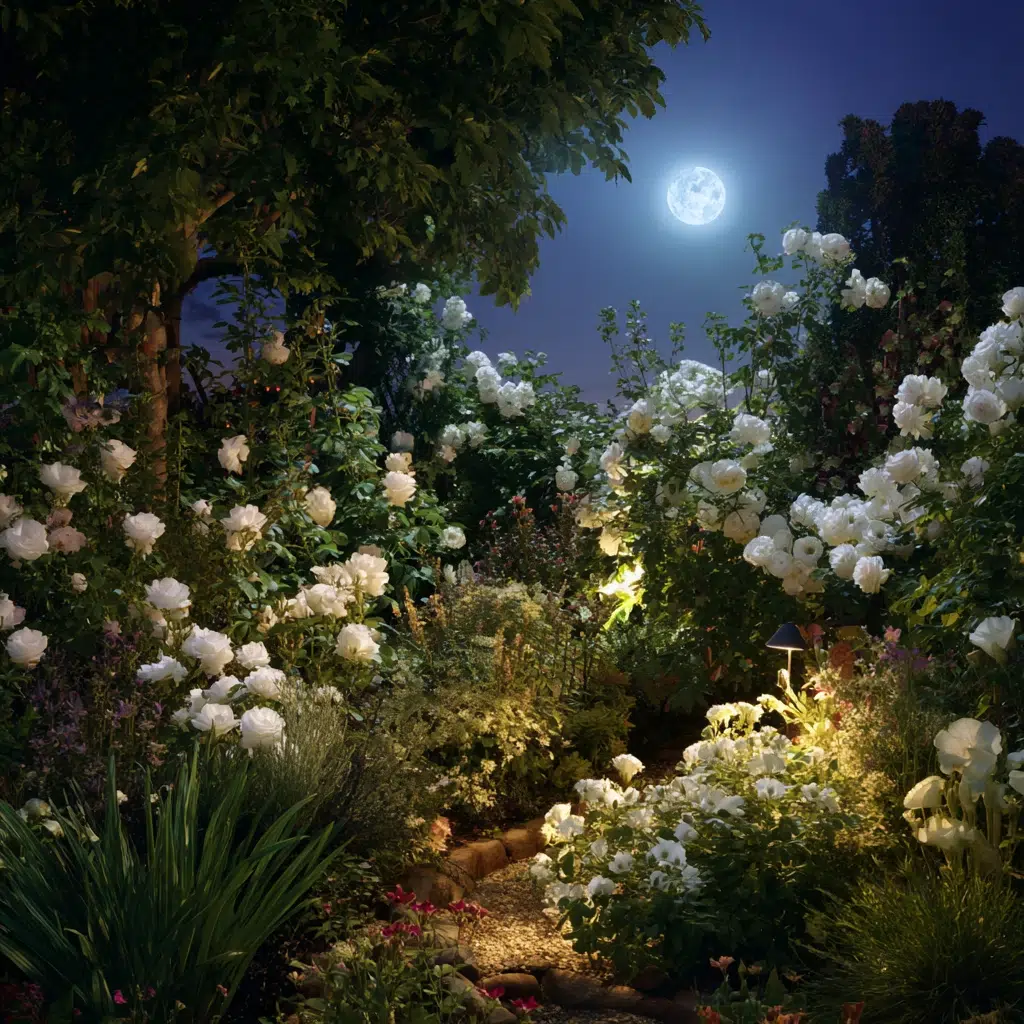Corner Garden Ideas: Moonlight Garden