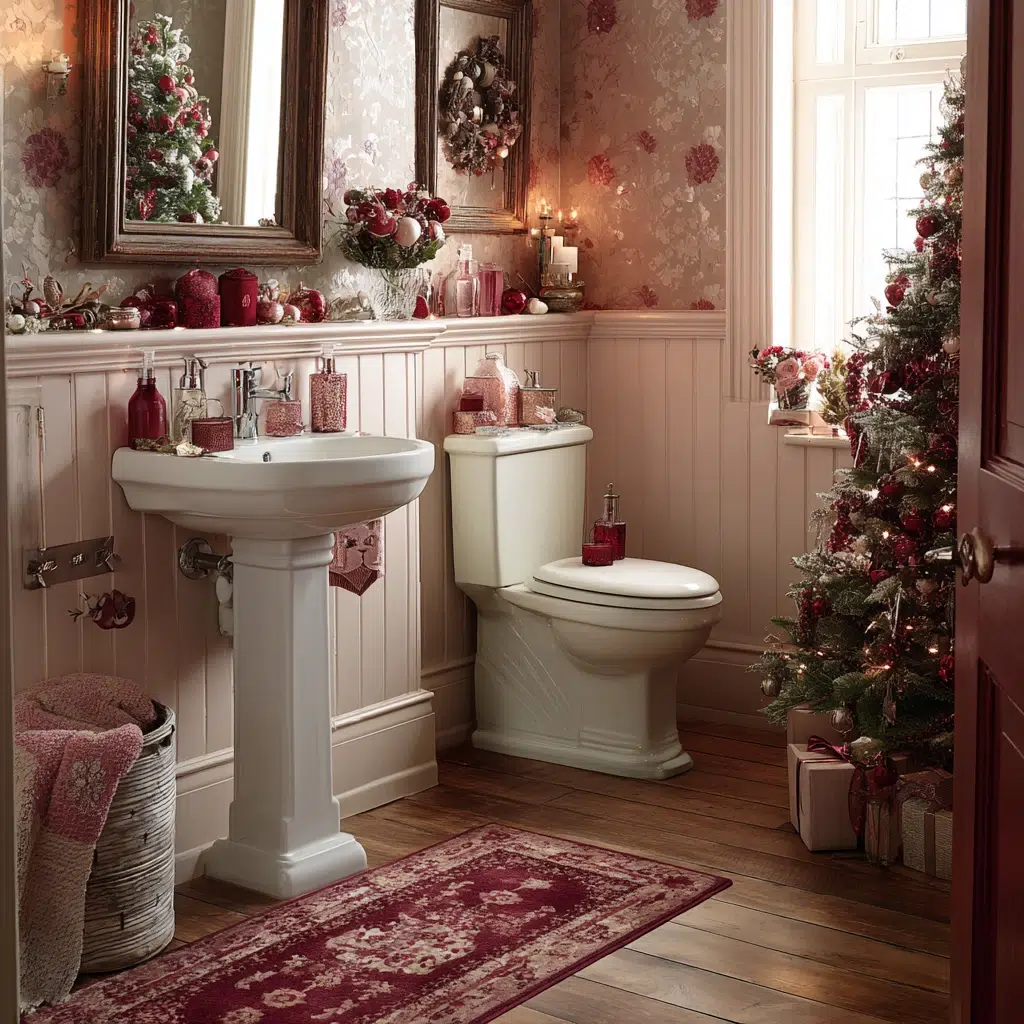 Christmas Bathroom Decor Ideas