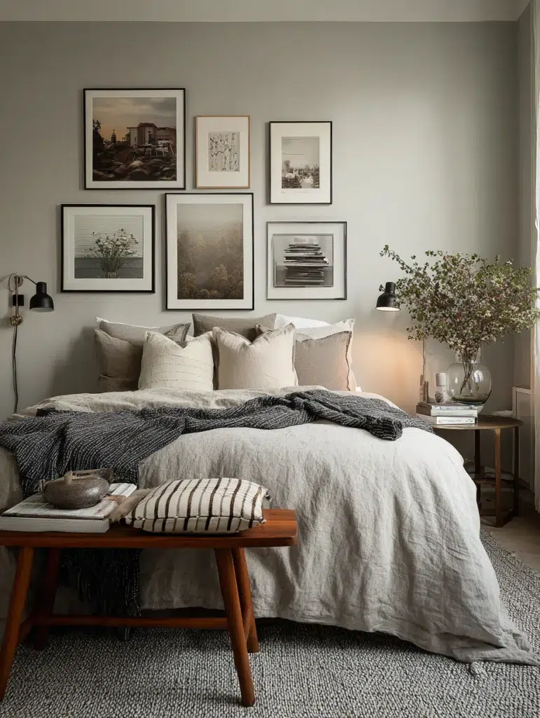 Stunning Swedish Bedroom Ideas: Art That's Actually Interesting