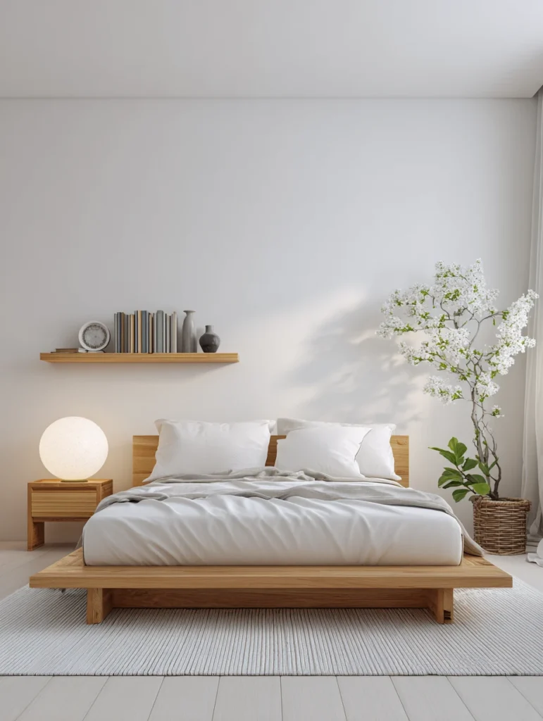 Calming Zen Bedroom Ideas: Keep Electronics to a Minimum