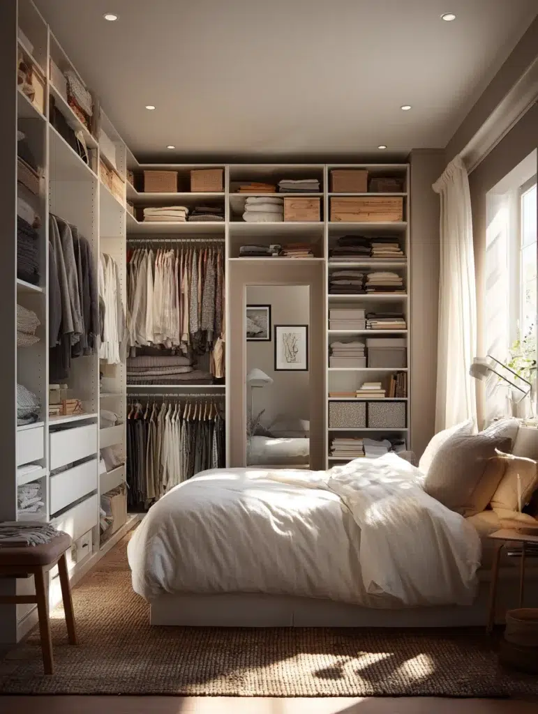 IKEA Bedroom Ideas: Maximize Corner Space with Clever Solutions