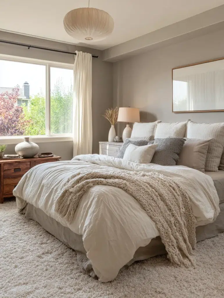 Calming Zen Bedroom Ideas: Choose a Neutral Color Palette