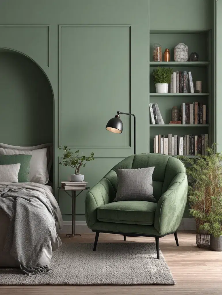 Sage Green Bedroom Ideas: Create a Sage Green Reading Nook