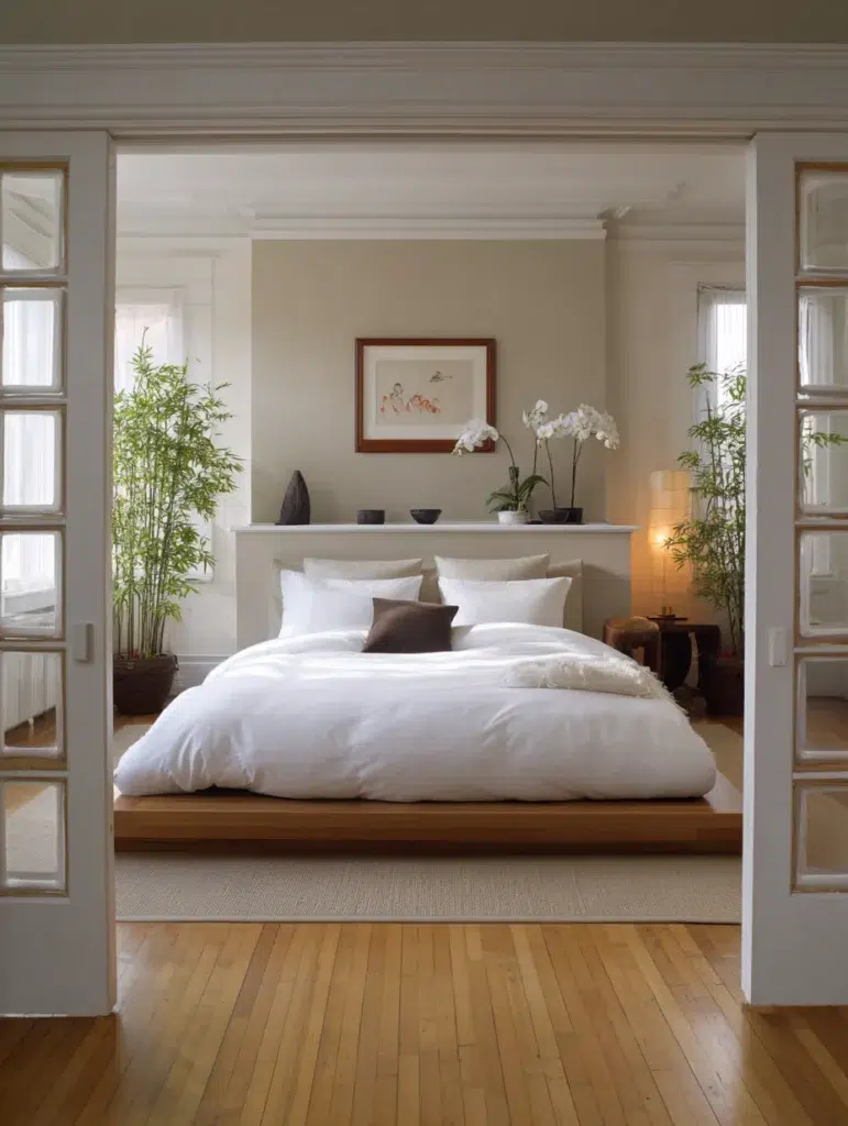 Calming Zen Bedroom Ideas: Position Your Bed for Optimal Energy Flow