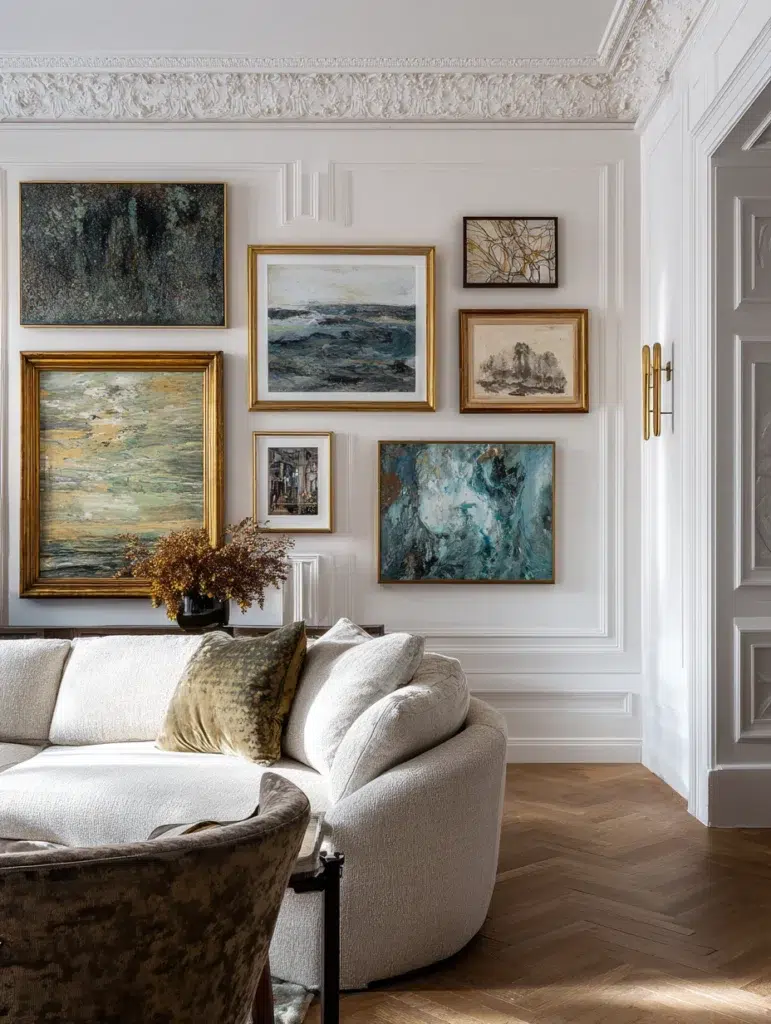 Modern Victorian Living Room Design Ideas: Blend Antique and Contemporary Art