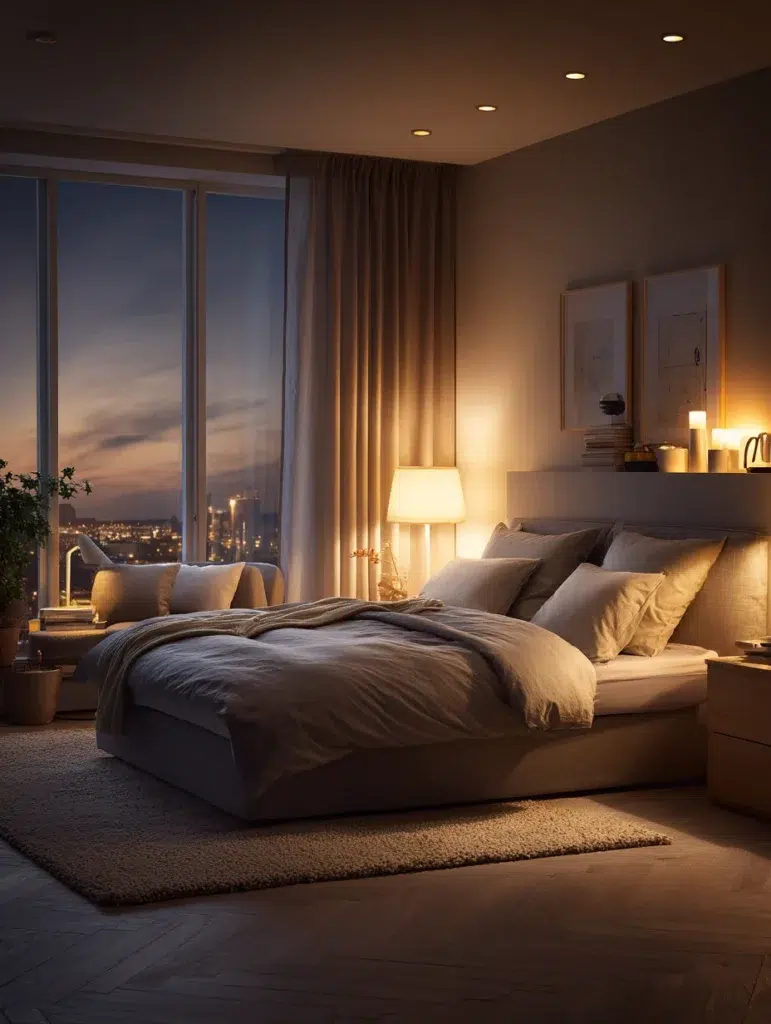 IKEA Bedroom Ideas: Add Ambient Lighting with Smart Bulbs
