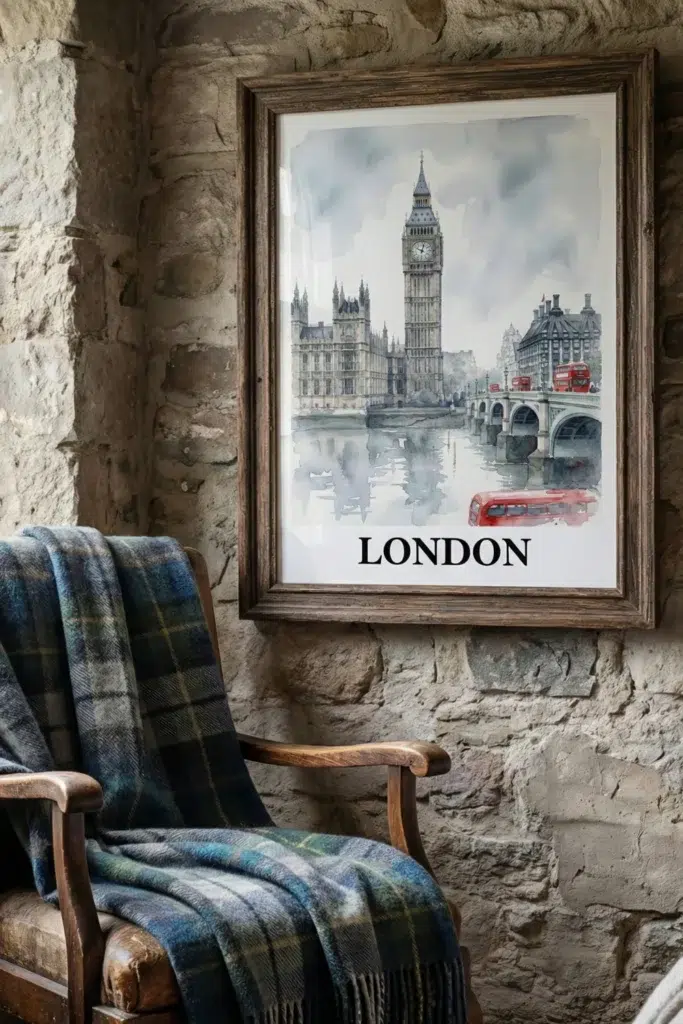 London City Wall Art Print
