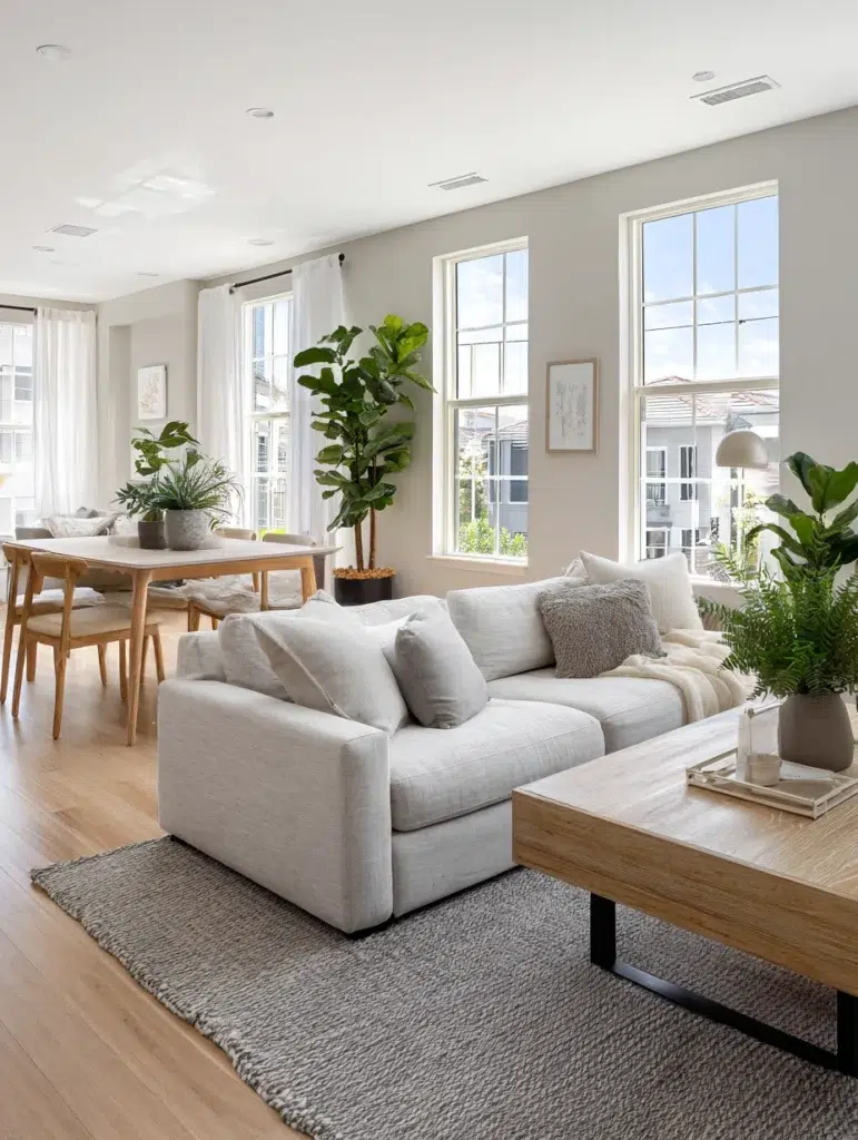 Small Living Room Dining Room Combo Ideas: Float Your Furniture Away From the Walls