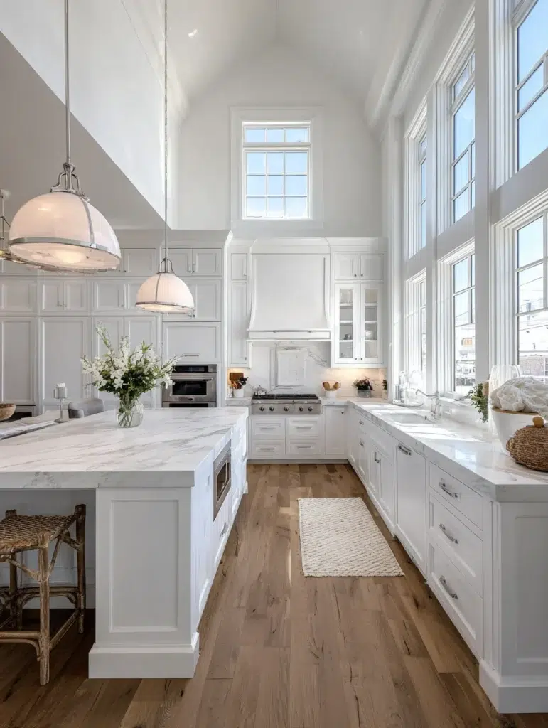 12 Tall White Cabinets